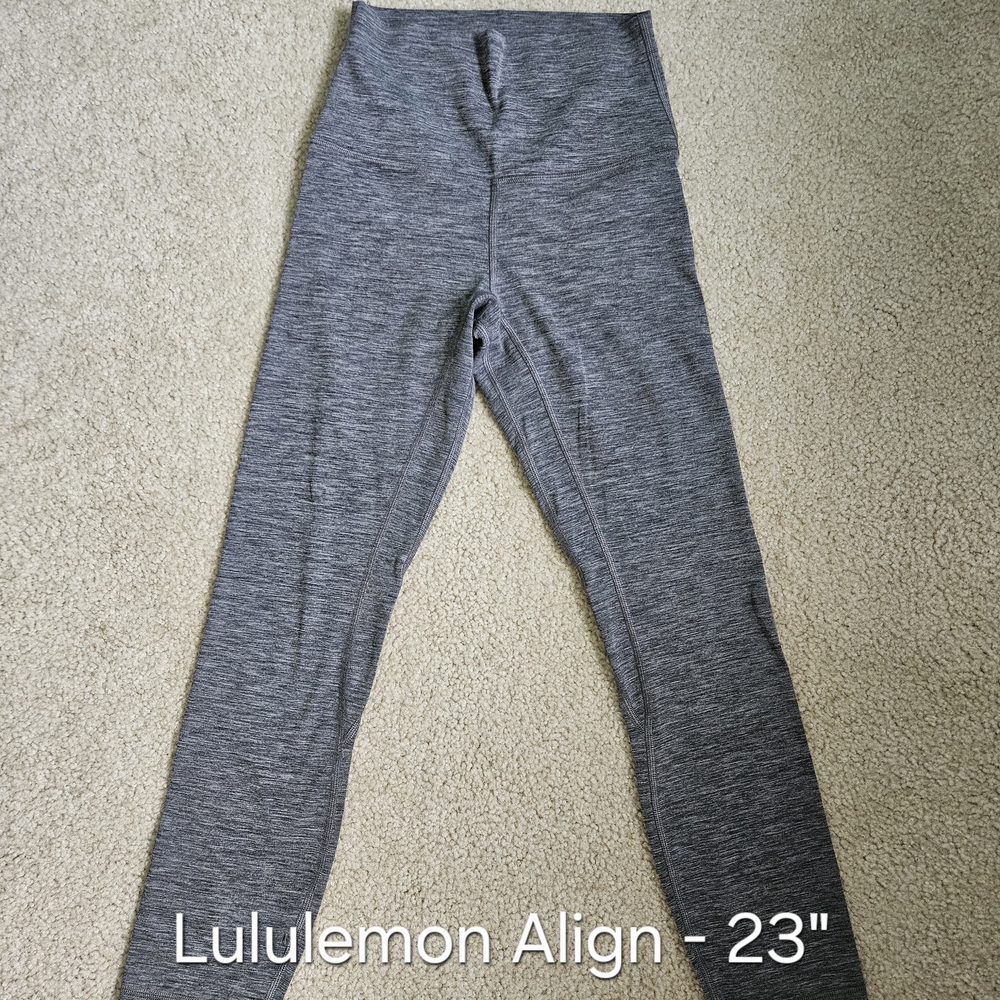 Lululemon - Align Gray Leggings Size 2 - Like New